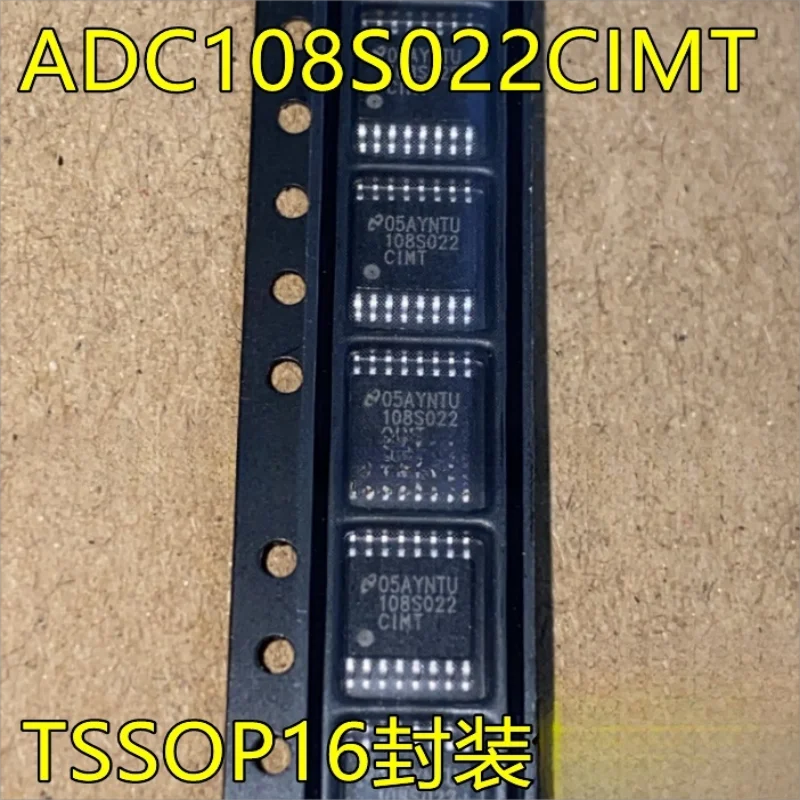 

10PCS ADC108S022CIMT 108S022CIMT TSSOP16 pin chip brand new analog conversion chip