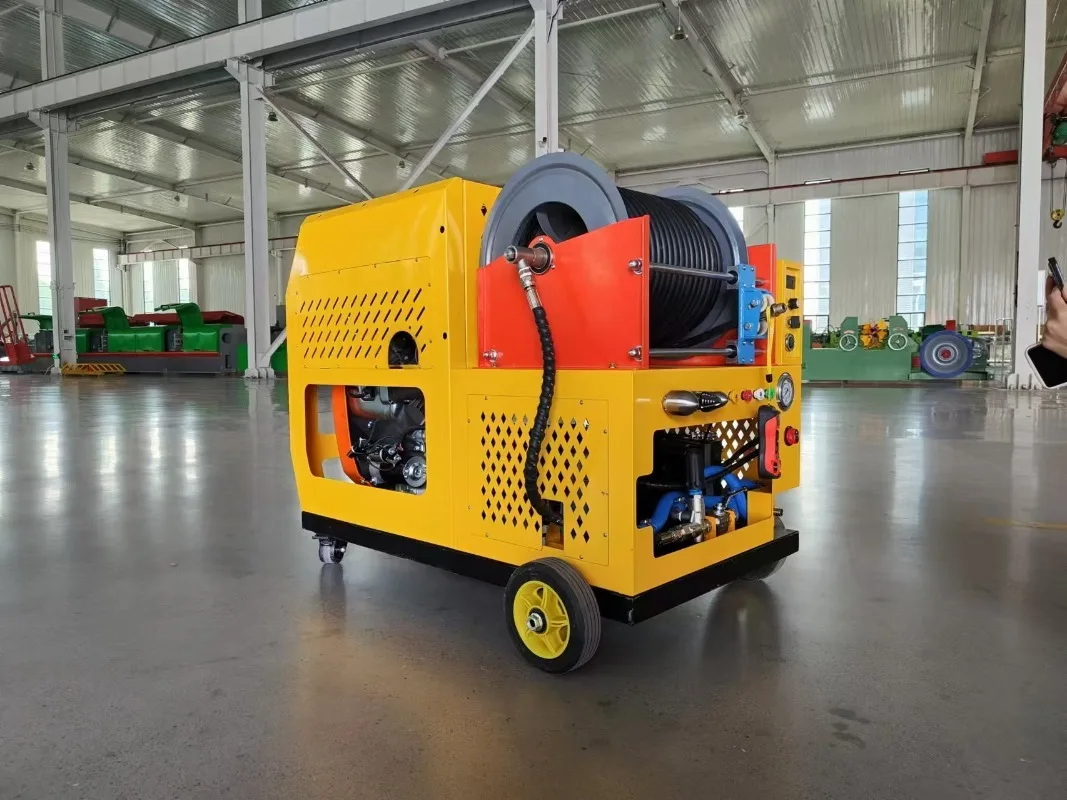 2026 Cold Water Pipe Cleaning Machine 600bar 2 2lpm Ultra-high Pressure Wash Pump Sewer Cleaning Machine for Home and Community