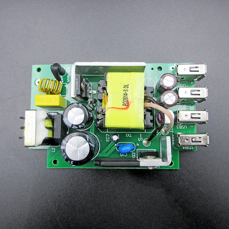 5 v6a presa USB a 4 porte uscita scheda di ricarica del telefono cellulare modulo adattatore di alimentazione