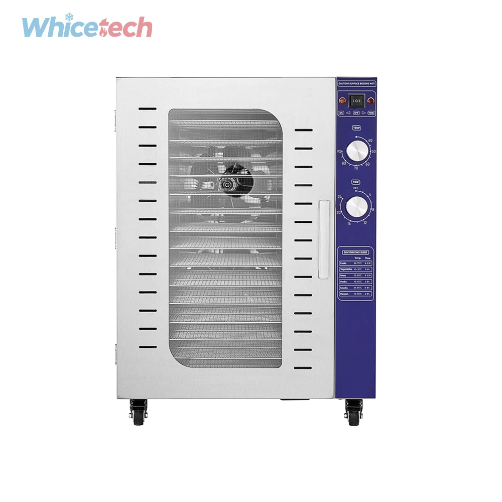 Commercial Dried Fruit Machine 16 Tray SS-16J  Food Dehydrator for Drying Fruit Vegetables Meat and Other Foods