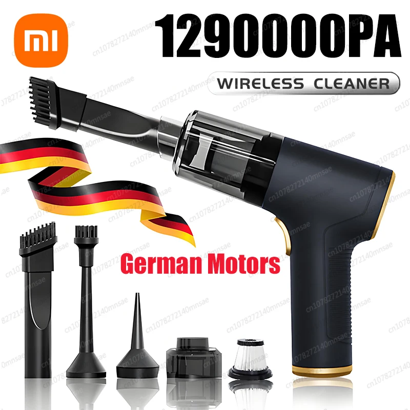 Xiaomi 1290000PA Powerful Vacuum Cleaner Mini Cordless Portable Car Vacuum Cleaner for Home Appliance Handheld Car Cleaner