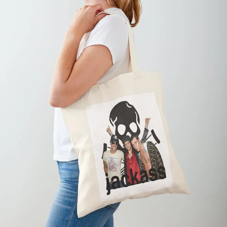 

jackass Tote Bag custom canvas bag tote bags aesthetic tote bag women Handbags women