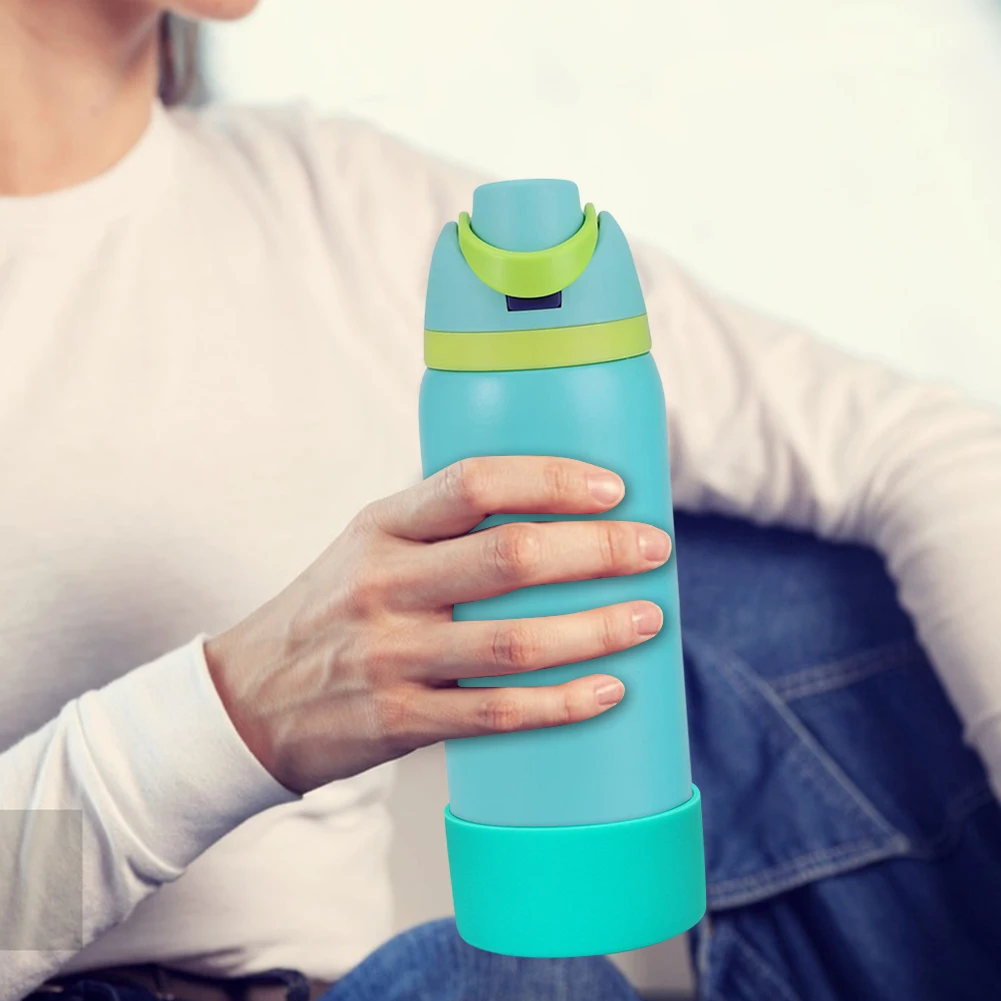 Silicone Boot Anti-Slip Protective Sleeve Bottom Cover Protective Bottom Base For Owala 32oz  Anti Slip Water Bottle
