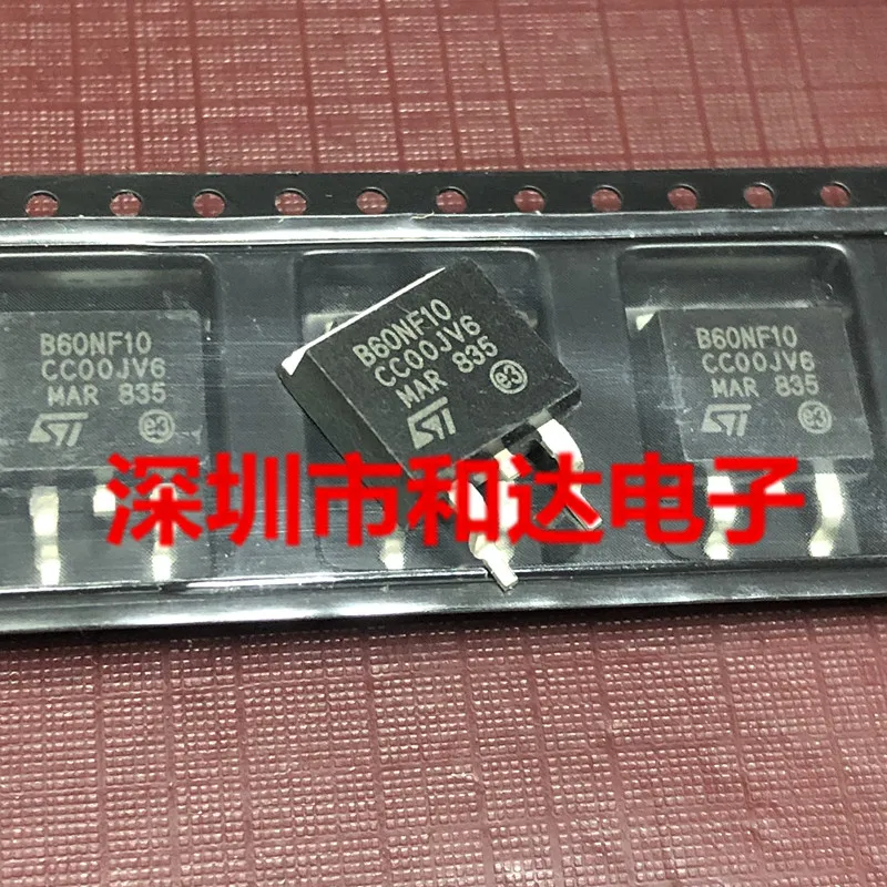 5 uds B60NF10 STB60NF10 100V 80A