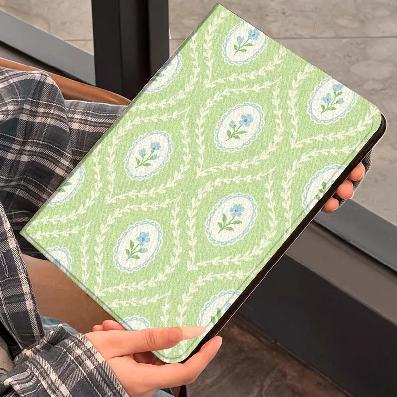 Kreatywne wzory kwiatowe na etui na iPada Pro 7 8 9 Gen 2 11 13 5. 6. 10. 11. generacji M5 M4 12.9 10.9 10.2 cala 2024 2025