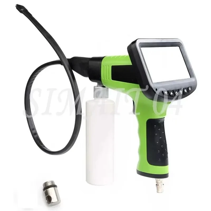 LCD Visual Car Air Conditioner Cleaning Gun Endoscope Evaporator Spray Gun Tool Set