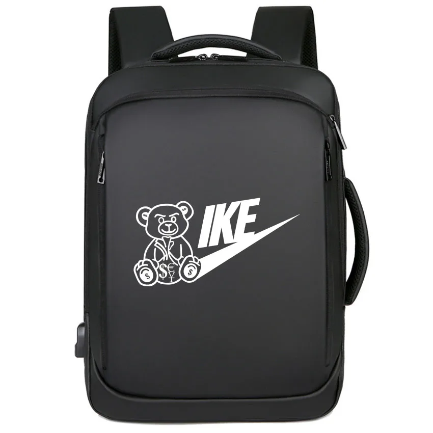 

Женский и мужской рюкзак для ноутбука, рюкзак унисекс, сумка для колледжа, идея, крутой забавный рюкзак IKE с мультяшным принтом панды для мальчиков и девочек