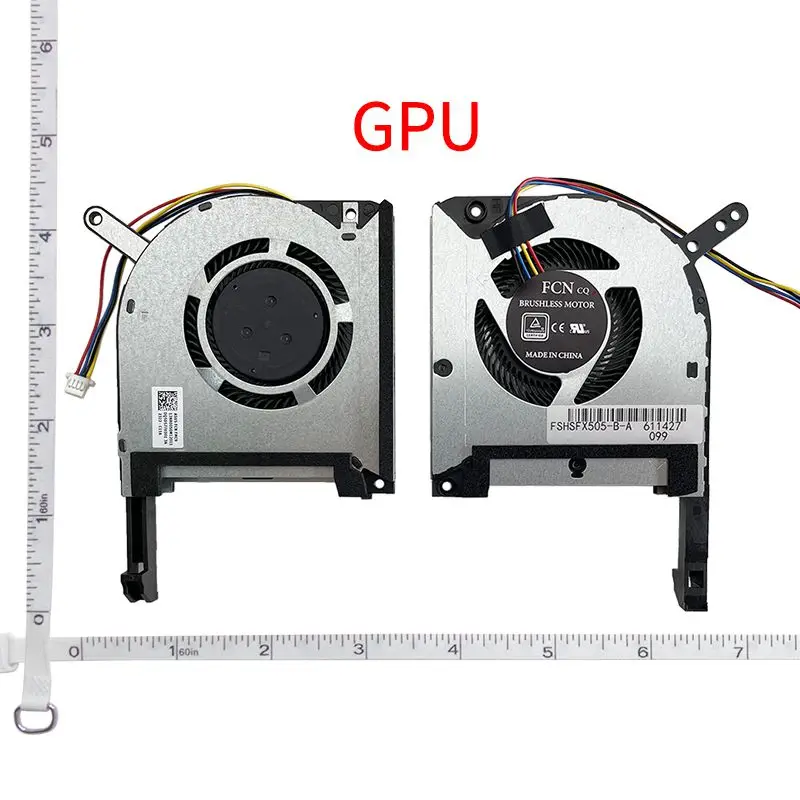 NEW GPU CPU Cooling Fans For ASUS FX95D FX505DD FX86 FX95G FX506 FA706  FX505GD FX505GE FX505GT  FX705G FX505D FA506 FA506IV image 2