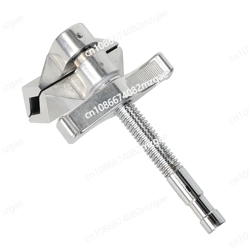Catenary Grip Head and Steel Rod Clamp for Film Studio, Heavy-Duty Movie Light Fixture and Flashlight Prop Clamping Tool