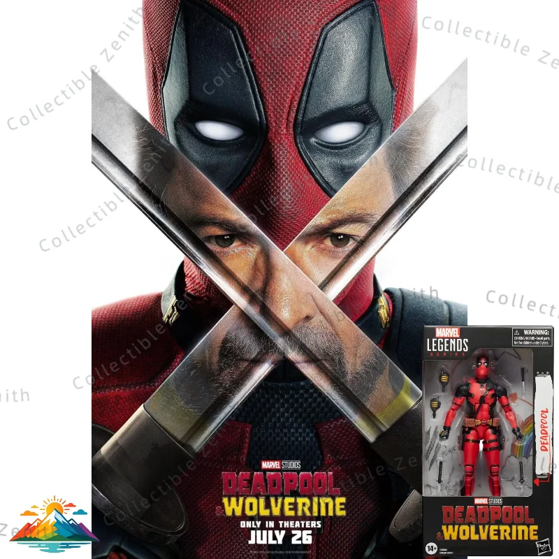 

В НАЛИЧИИ: Коллекционная фигурка Дэдпула из серии Hasbro Marvel Legends, 15 см (6 дюймов), оригинальная модель, игрушка-украшение, подарок.