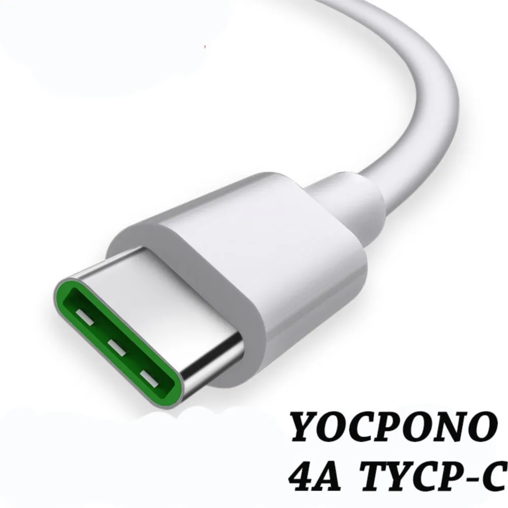 

YOCPONO Applicable To OPPOR17 Data Cable Mobile Phone R17 Quick Charging Type-C Charging Cable Reno Flash Charging Cable Find X