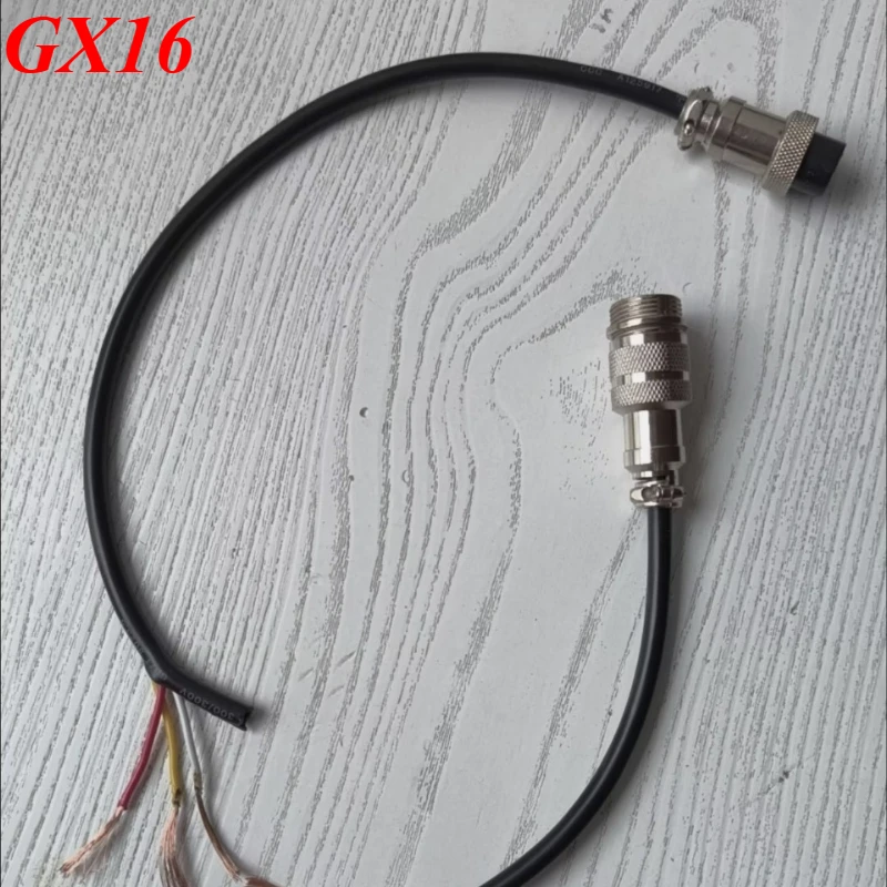 AC/DC IP20 GX16 2/3/4/5/6Pin Waterproof Aviation Plug Socket Connector with Wire Male Female Cable Connector Butt Joint Air Plug