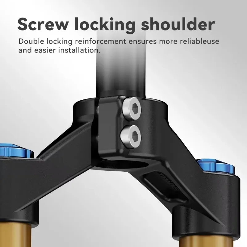 MTB Air Suspension Fork 26/27.5/29" 120mm Travel Rebound Adjustable QR Front Fork view 5