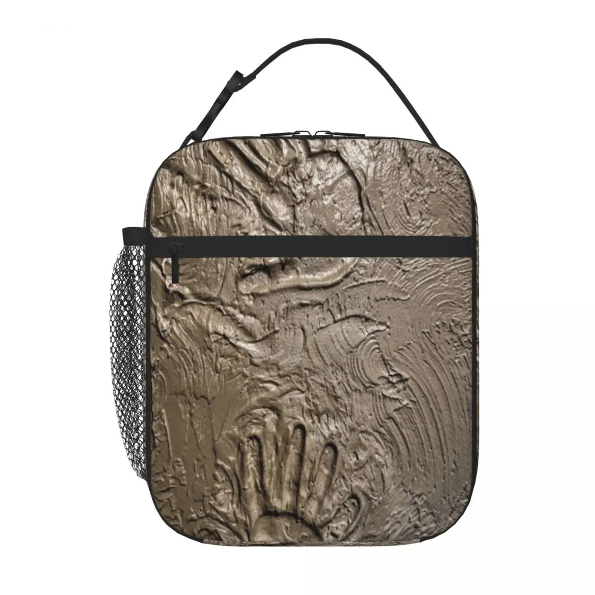 Hot Sale We Were Here Floral Outdoor Lunch Bag School Break Time Adjustable Strap Lunch Bag