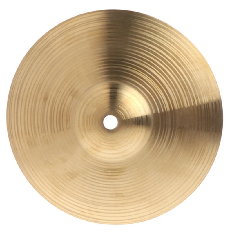 10-Inch Brass Cymbal Metal Crash Cymbal Drum Cymbals Drum Percussion Musical Instrument For Players, Fine Workmanship