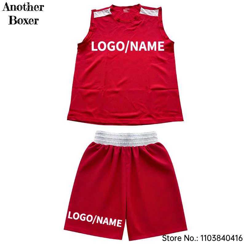 سراويل الملاكمة قميص مخصص الملاكمة التايلاندية السراويل الرجال النساء الاطفال كيك بوكسينغ فنون الدفاع عن النفس ساندا الووشو المصارعة القتال التدريب موحدة #1