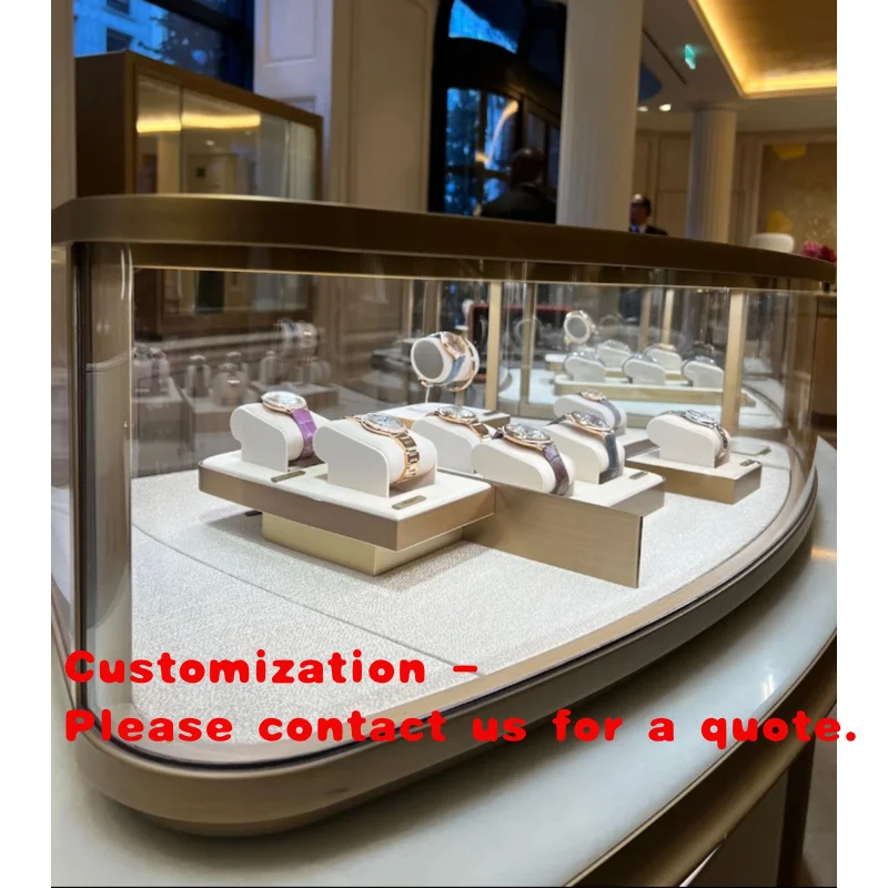 custom.Modern Style Foldable Fashion Jewelry Kiosk Retail Use