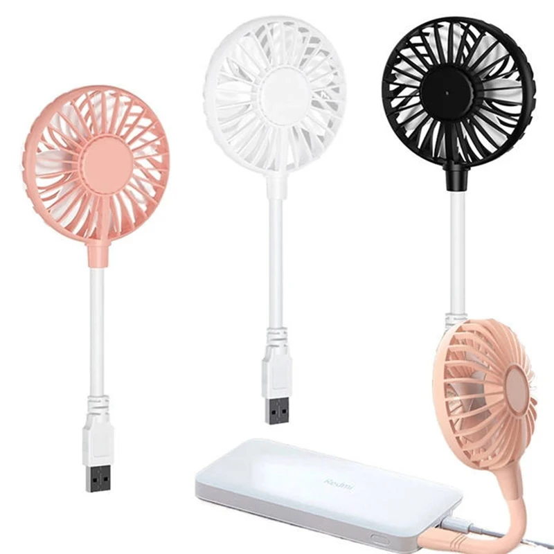 3Pcs Type C Fans Portable Cell Mobile Phone Fan Mini Portable Usb Fan
