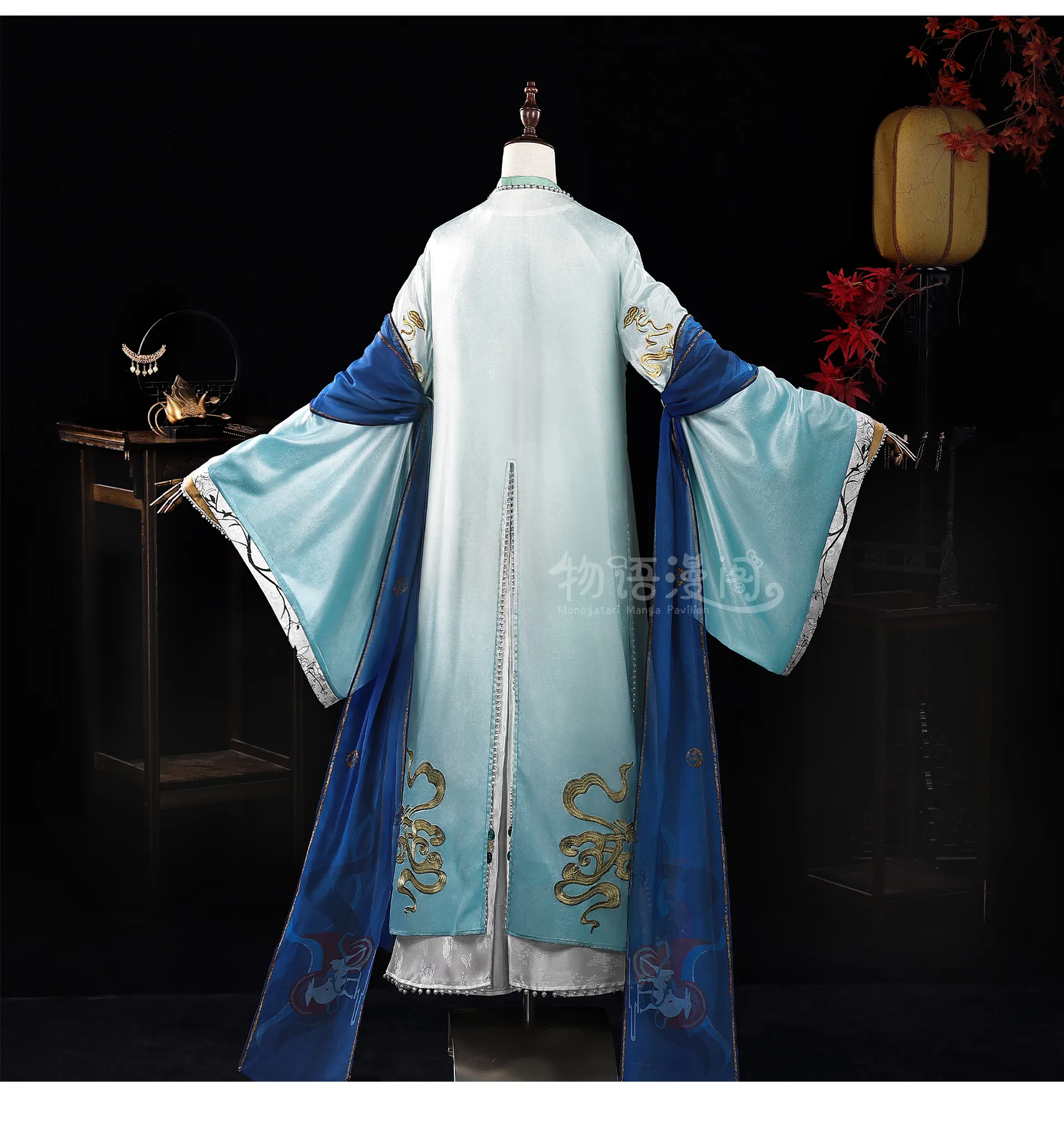 

Where Winds Meet Cao Jingguanyin Cosplay Costume Game Suti Women Outfits Anime Clothes Halloween Carnival Party Outfit AniMuse