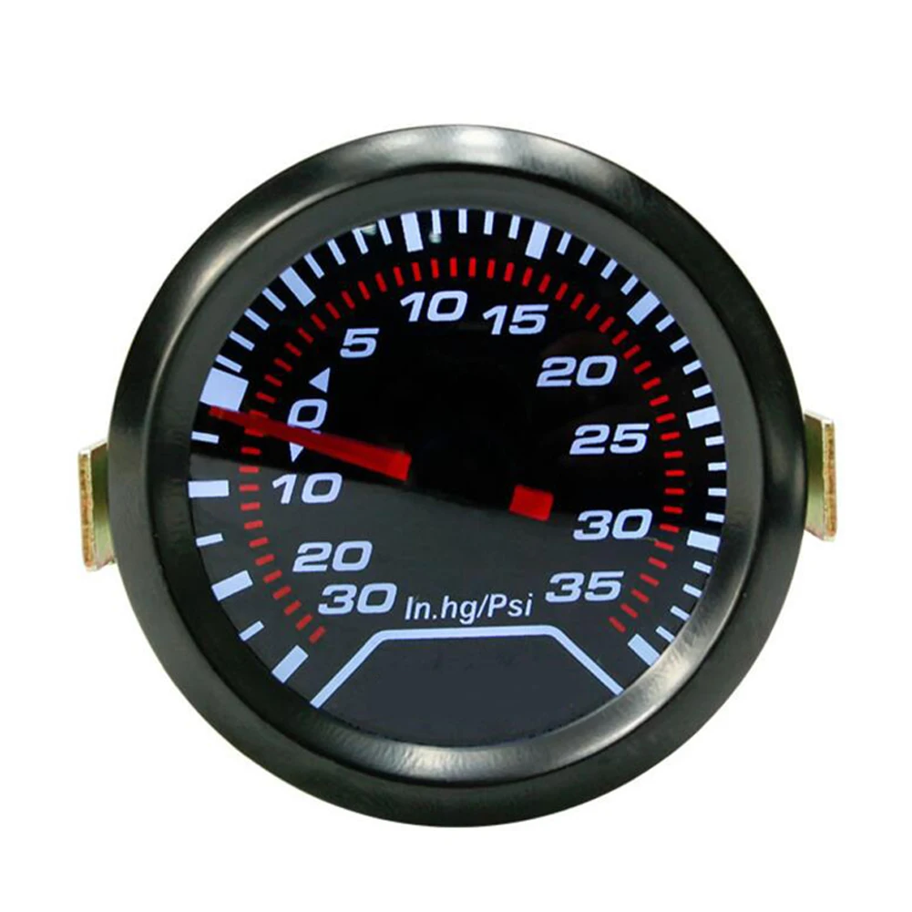 Brand New Car Instrument Panel LED Boost Gauge Replacement Spare Accessories Easy Installation Parts Brand New