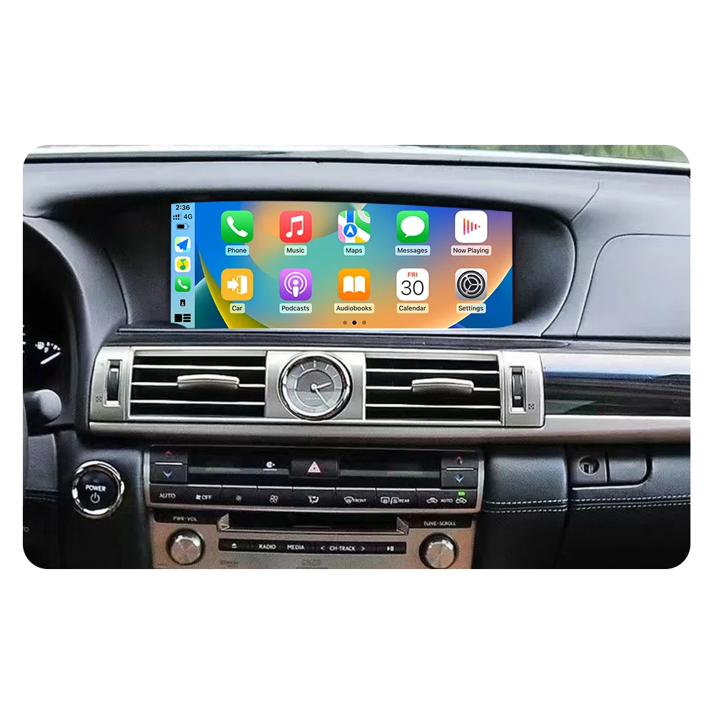 12.3 inch NaviHua Android For Lexus LS 2013 -2016 Car Radio Headunit System GPS Navigation Stereo Carplay Touch Screen Upgrade