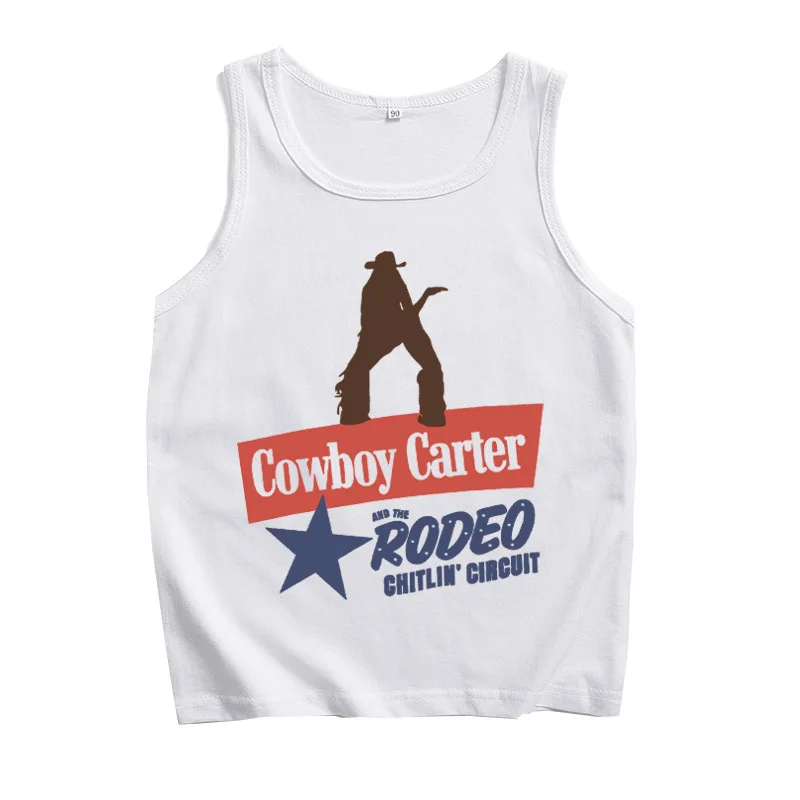 Beyoncé Cowboy Carter Vest Shirt Beyoncé Fan Gift Men Women Streetwear Tank Tops