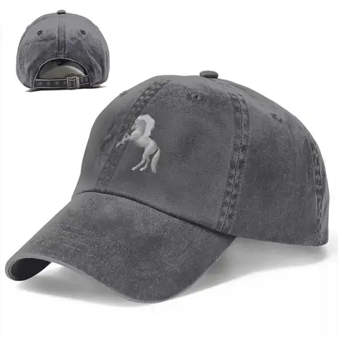 Casual Baseballkeps Herr Hattar Dam Visirskydd Snapback Häst Djurkepsar 12 best sales spårningsmössa - №7