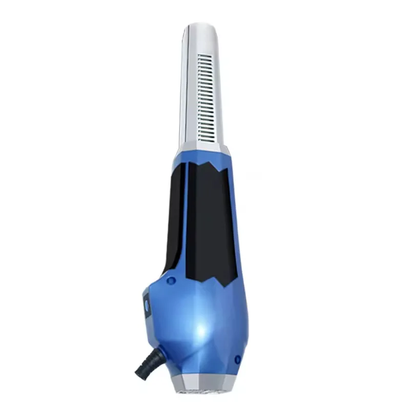 Terahertz Red Blue Light Pulse Massage Device Button Control Light Wave Warm Muscle Relax Handheld Skin Care Equipment