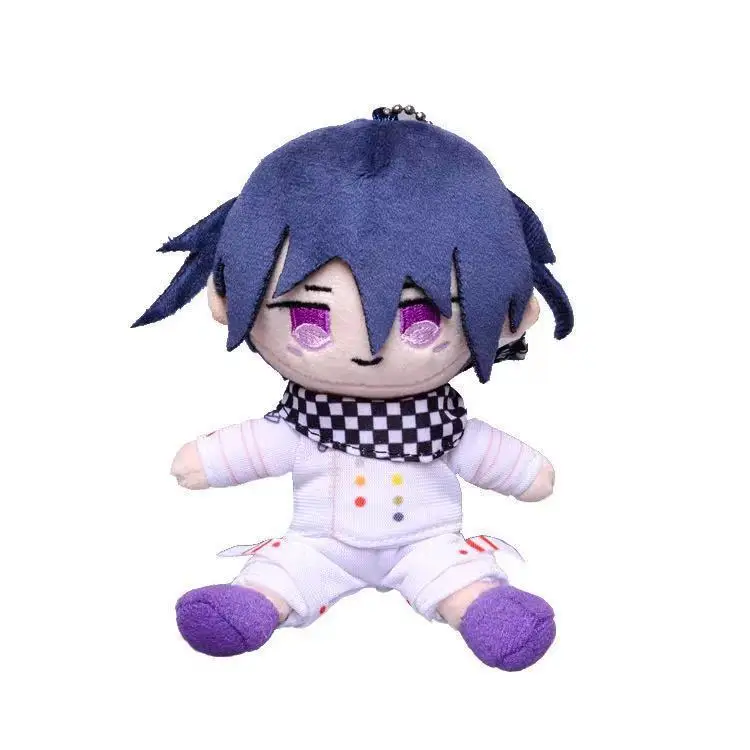 15CM Danganronpa V3 Push Toy Kokichi Oma Nanami ChiaKi Pushie Doll Shuichi Saihara Cartoon Soft Pendant Fans KeyChain Gifts
