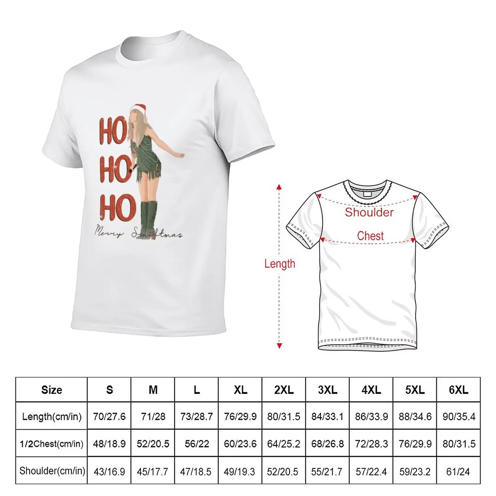 ho ho ho merry swiftmas T-Shirt summer top Anime t-shirt custom t shirts design your own plus size t shirts men t shirt