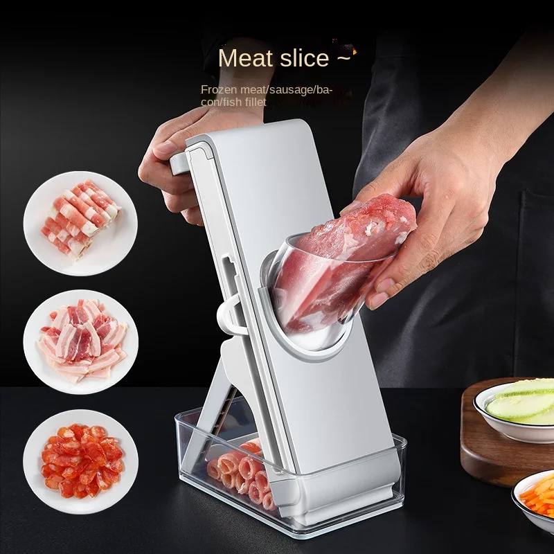 

Multifunction Veggie Chopper Kitchen Tools Manual Drum Grater Food Shredder Potato Fruit Slicer Vegetable Cutter Meat Grinder