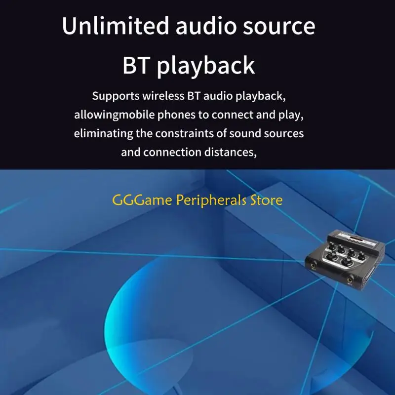 U55B MF108 Portable Mixing Unit with Separate Mix Adjustments For Multiple Devices