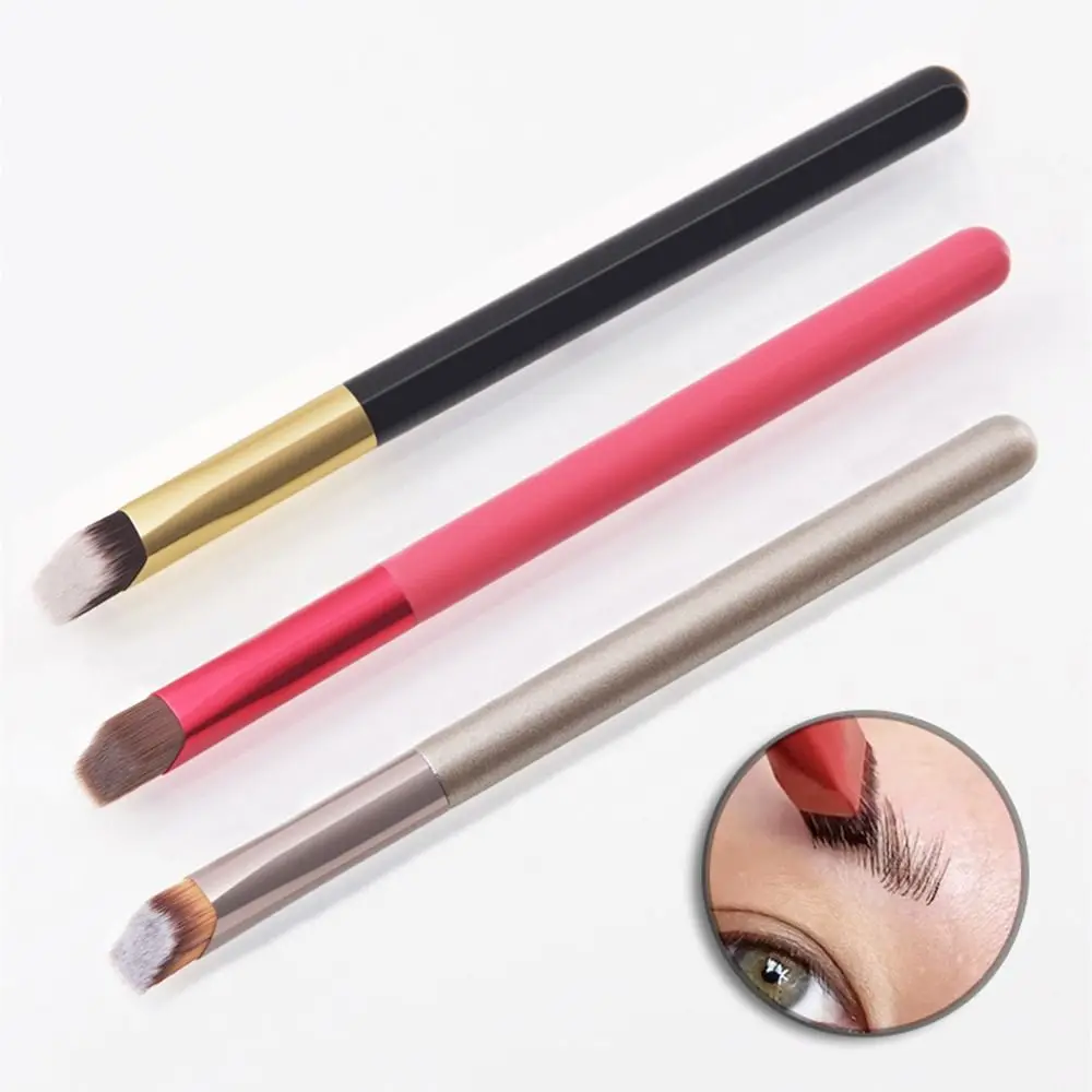 Wild Eyebrow Brush Multifunction Simulated Eyebrow Hair Makeup Brush Contour Eyeshadow Concealer Square Make Up Brushes