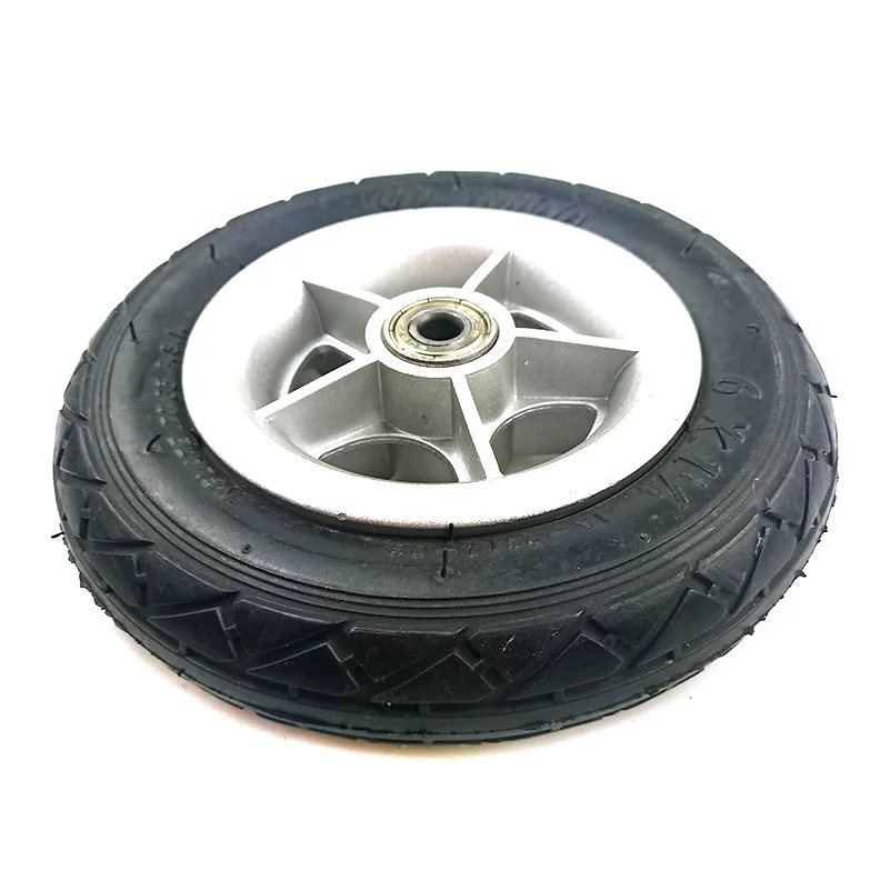 Super150MM Wheels Aluminum Wheels 6x1 1/4 Tires Wheels Inner Tubes Outer Tubes Electric Scooters 6 Inch Pneumatic Tires