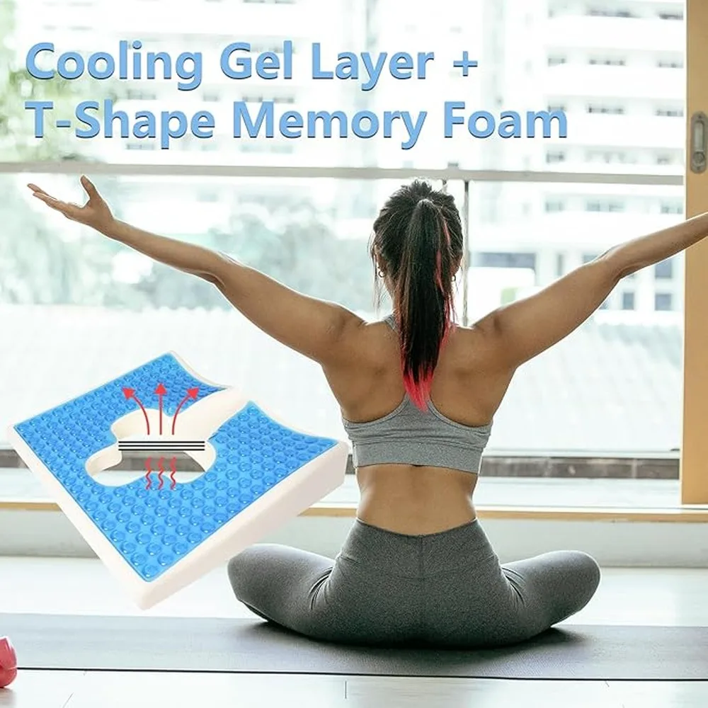 Tailbone Cushion Bedsore Cushion Hollow Optimizes Air Circulation And Provides Pressure Relief