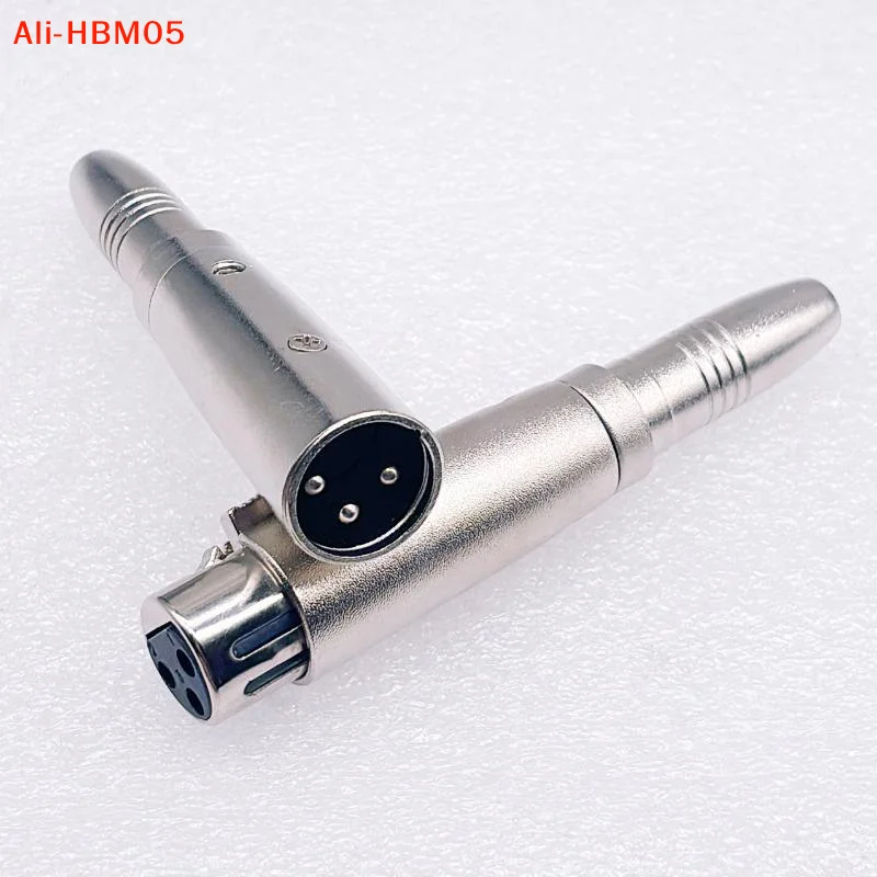 (HB05)1pc 6.35mm Female To 3Pin XLR Male / Female Conversion Plug 6.35 6.5mm Stereo Microphone Audio Adapter Converter Connector