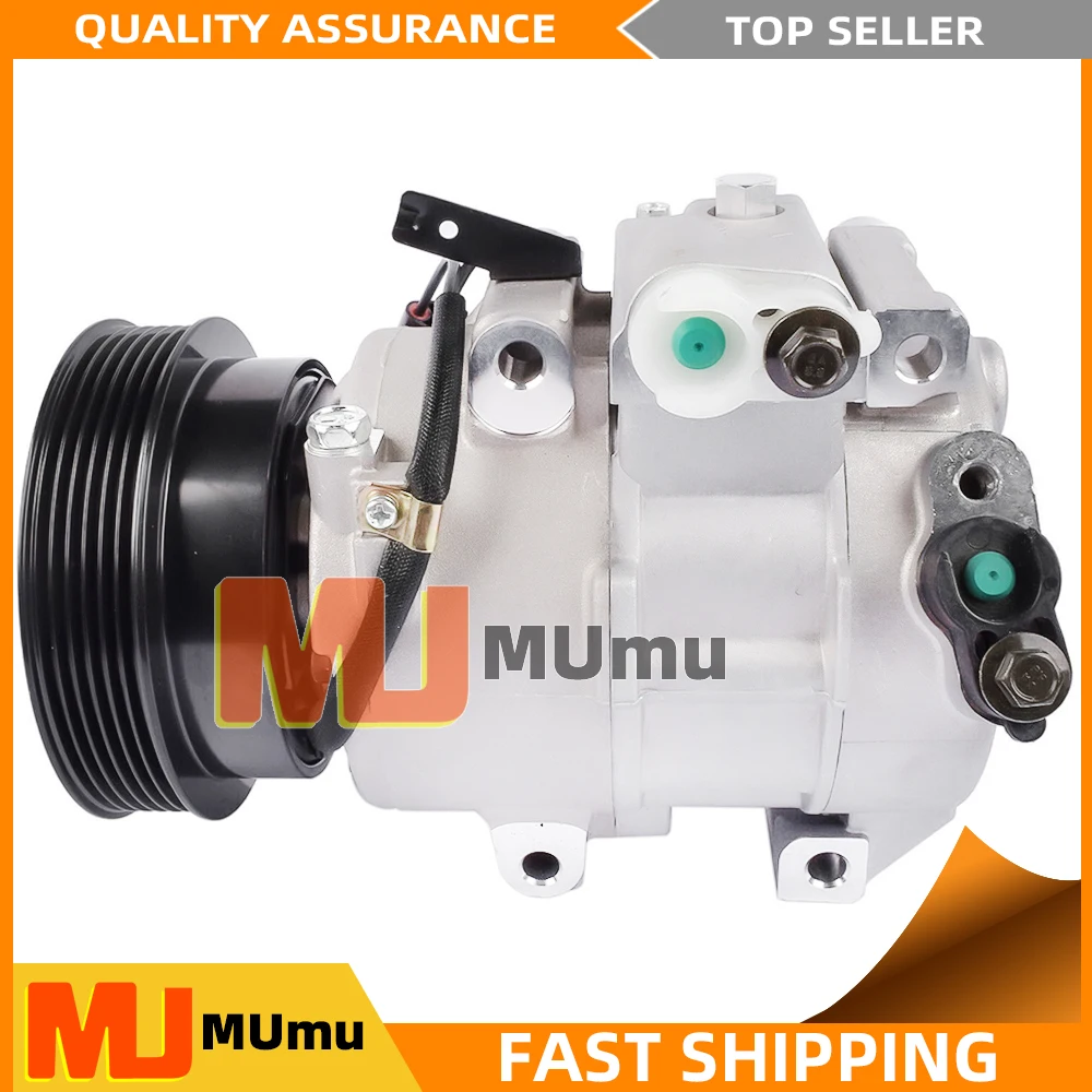 

6SE14C Air Conditioning AC Compressor for Hyundai / Kia Forte 2.0L 2.4L 0J262-0150 977011M130 97701-1M130 9D0610175 9D061-0175