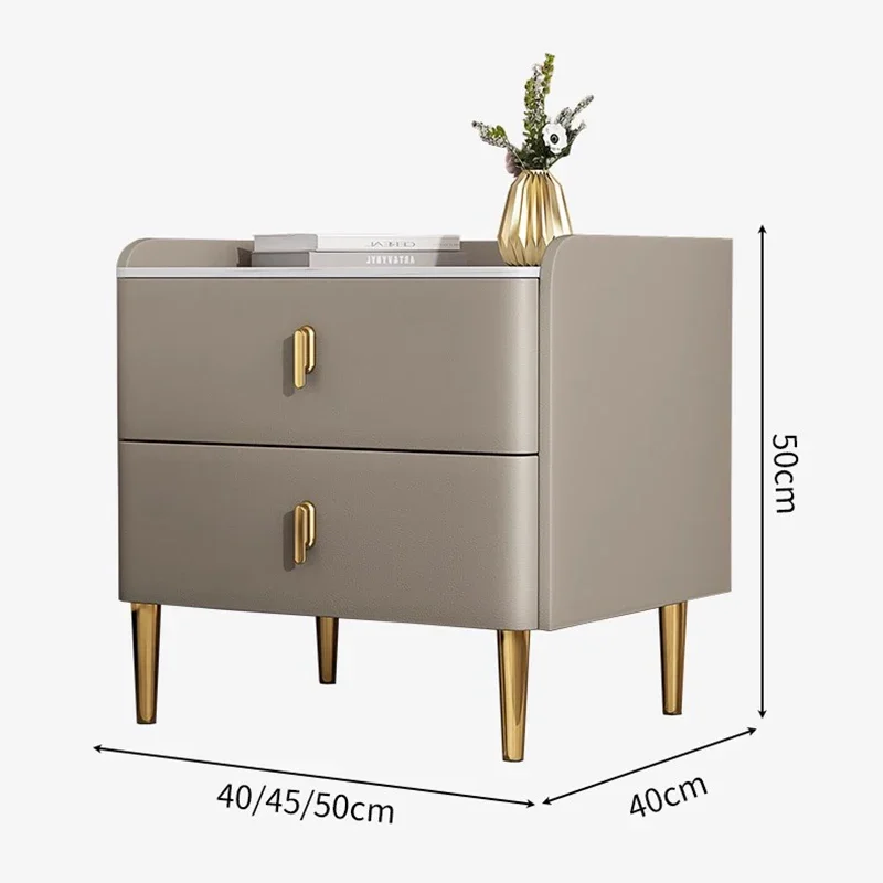 طاولات بجانب السرير من الخشب الصلب الاسكندنافي، تخزين بسيط، منضدة فاخرة لغرفة النوم، حوامل ليلية لأثاث غرفة النوم Mesa De Noche FYNT