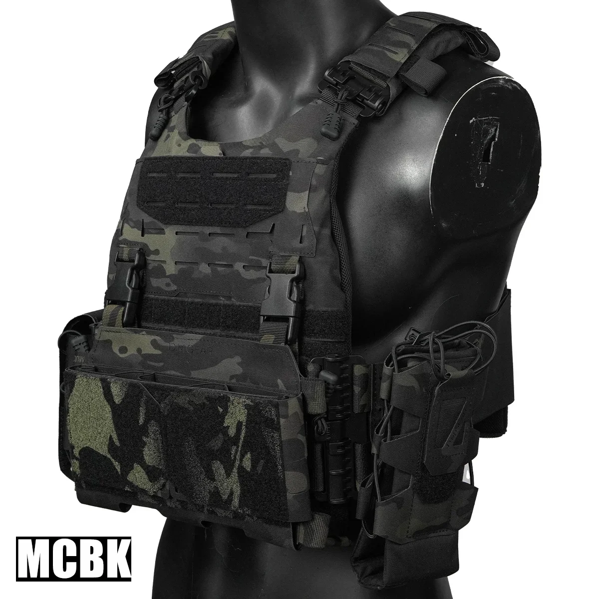 DMGEAR Tactical Vest high-strength plate carrier wear-resistant and waterproof Molle extended Quick-release hunting equiptment