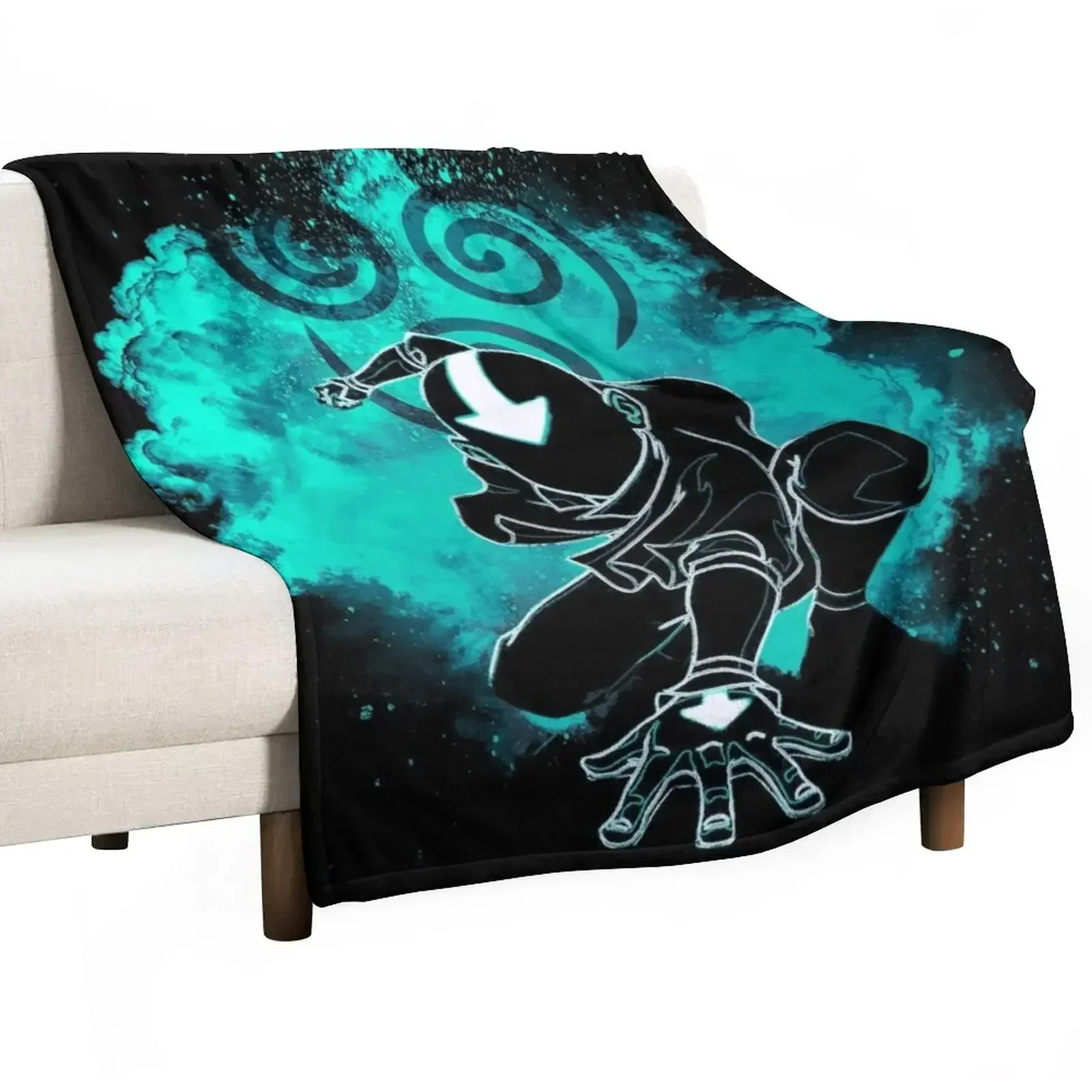 

Soul of the Airbender Throw Blanket Thin For Baby Moving Luxury Brand Blankets