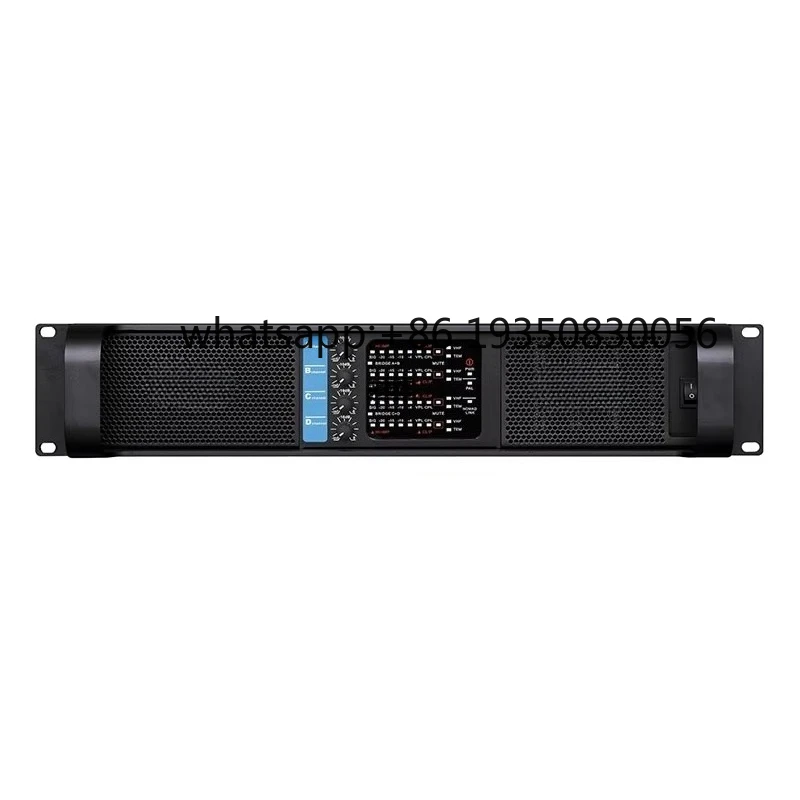 

FP10000Q 4-Channel Class TD Power Amplifier 4*1350W 8 2U Rack Pro Audio Amp with Smart Cooling Metal for Music Activities