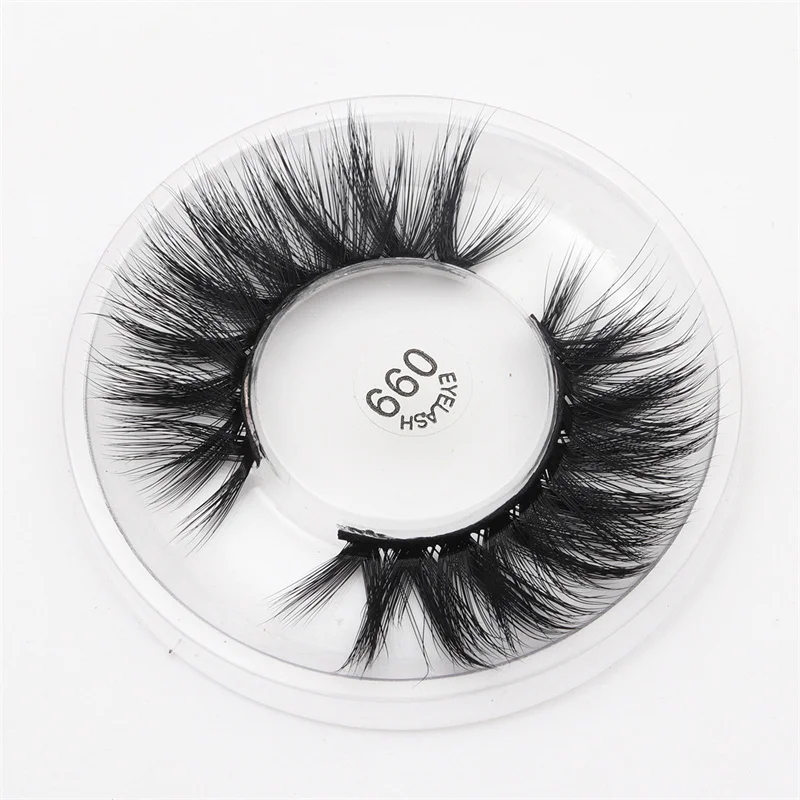 1 Pair/Boxes Natural flexible multi-layer handmade soft and comfortable Protein silk full strip eyelashes