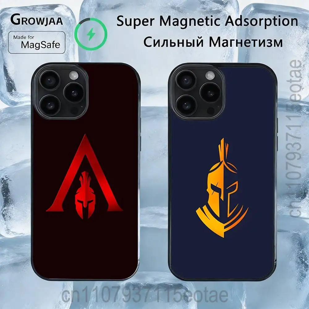 

Spartan Cool For IPhone 17,16,15,14,13,12,11,Pro,Max,Plus,Mini,SE4,E Protective Magnetic Case Cover