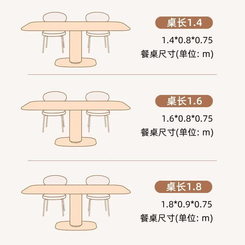 Luz de mesa de jantar, casa moderna e simples, combinação de mesa de jantar e cadeira