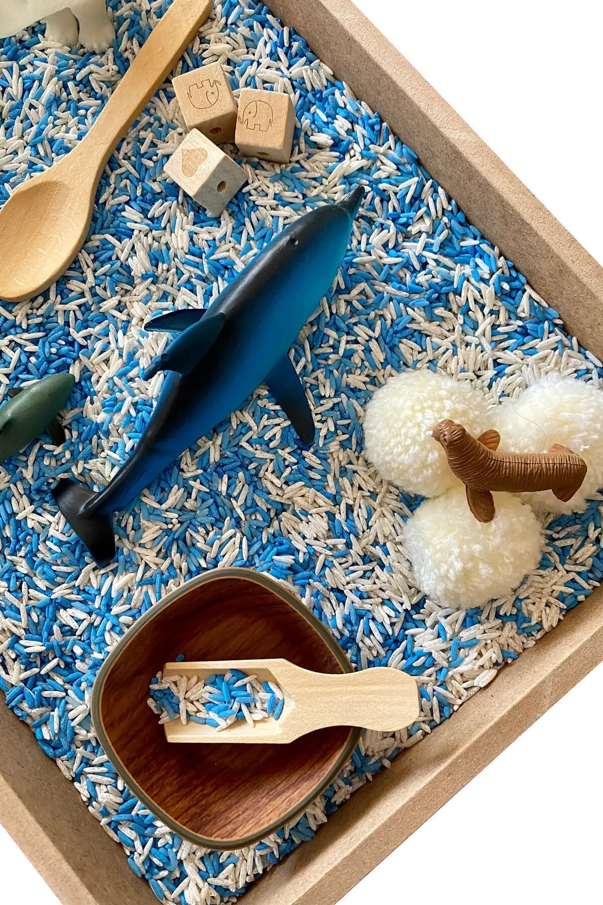 Mainan Kayu Pendidikan-Set Aktivitas Montessori