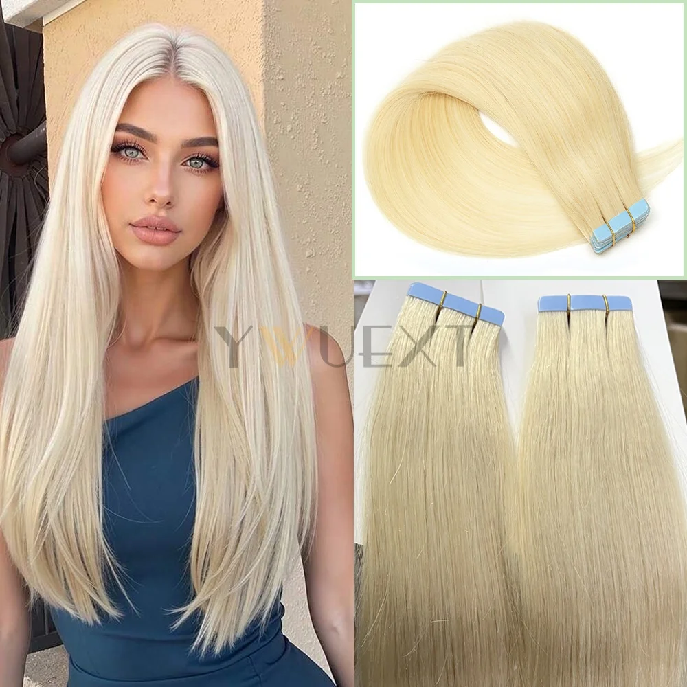 شريط في وصلات الشعر البشري 20 قطعة 30 جرام/الحزمة شعر ريمي طبيعي مستقيم للنساء سهل الارتداء والإزالة 12 بوصة-20 بوصة #1