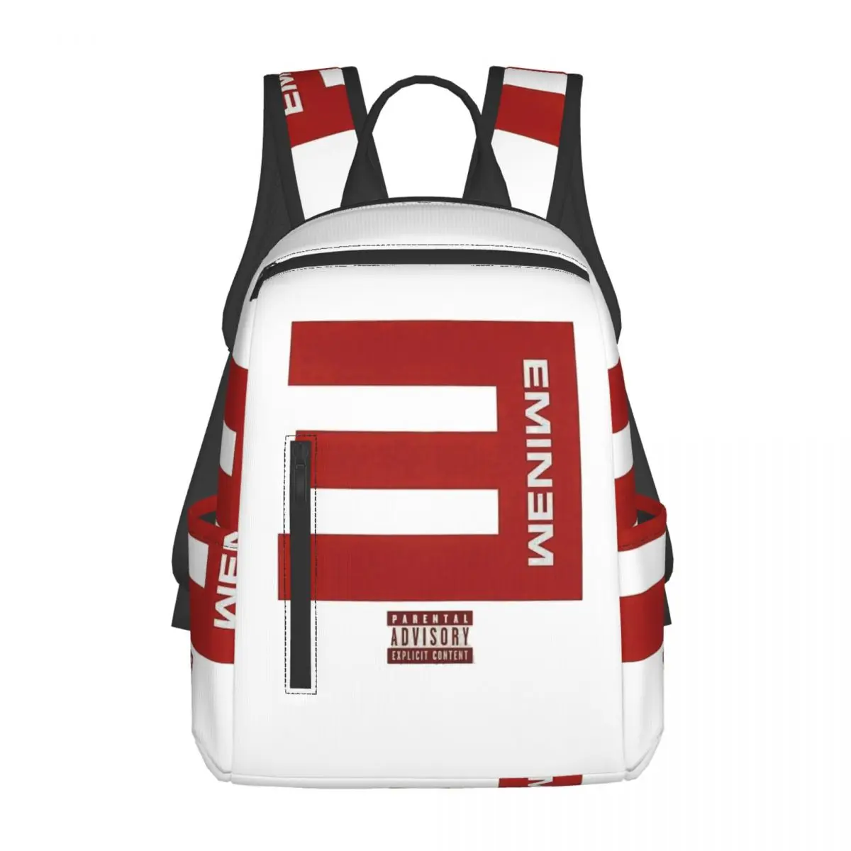 エミネム-レトロ-バックパック-デイパック-大容量-子供用ブックバッグ-スクールバッグ-ショルダーバッグ-メンズ-レディース