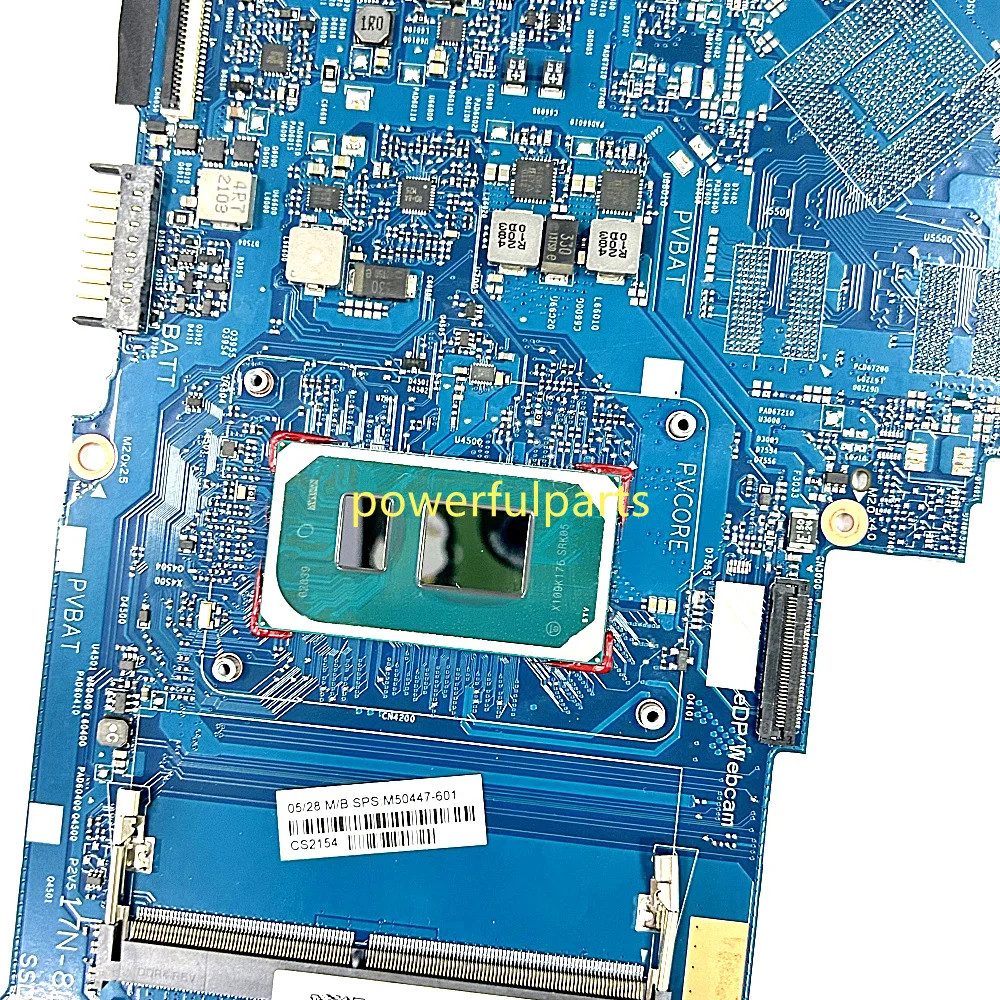 Imagem -04 - Laptop Motherboard para hp Cpu Trabalhando Bom para hp 17-cn 470 g8 6050a3261101 M50447601 M50445-601 M50446-601 i3 i5 i7