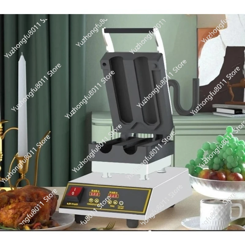 220V Chicken Pancake Machine Fried Skewers Grilled Meat Pancake Machine