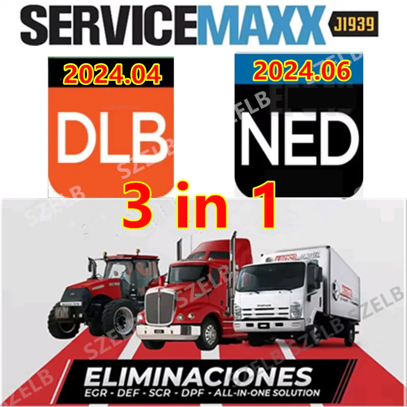 NED 2024 Navistar تشخيص المحرك + DLB 2024 Diamond Logic Builder DataBase + CRACK + ServiceMAXX 1939 أداة خدمة البرمجة